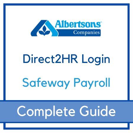 In this video, we will see the step-by-step process to access your Safeway Direct2hr employee portal login in a straightforward way. . Direct2hr payroll